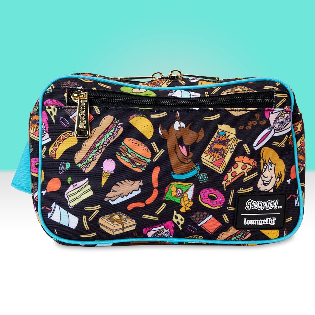 Loungefly x Scooby Doo Munchies AOP Nylon Waist Bag - GeekCore