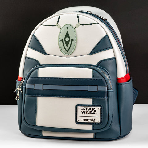 Loungefly x Star Wars Exclusive Omega Cosplay Mini Backpack & Wallet Bundle, New top