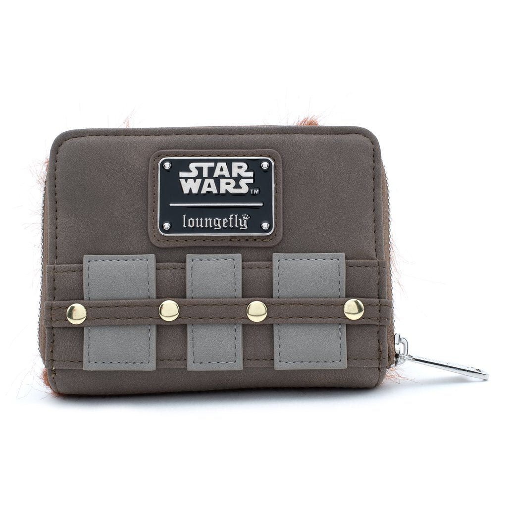 Loungefly X Star Wars Chewbacca Cosplay Zip Around Purse - GeekCore