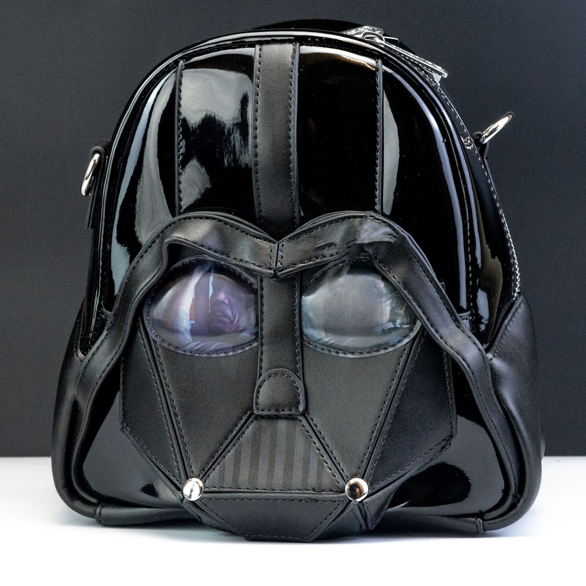 Loungefly x Star Wars Darth Vader Figural Helmet Crossbody Bag GeekCore