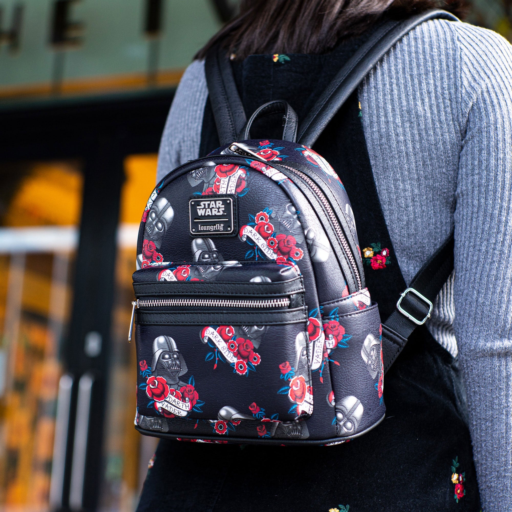 Loungefly x Star Wars Darth Vader Tattoo Mini Backpack - GeekCore