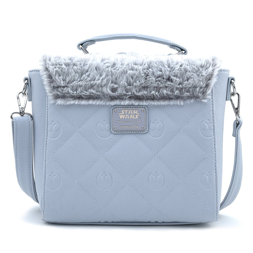 Loungefly X Star Wars Empire Strikes Back 40th Anniversary Hoth Sherpa Cross Body Bag - GeekCore