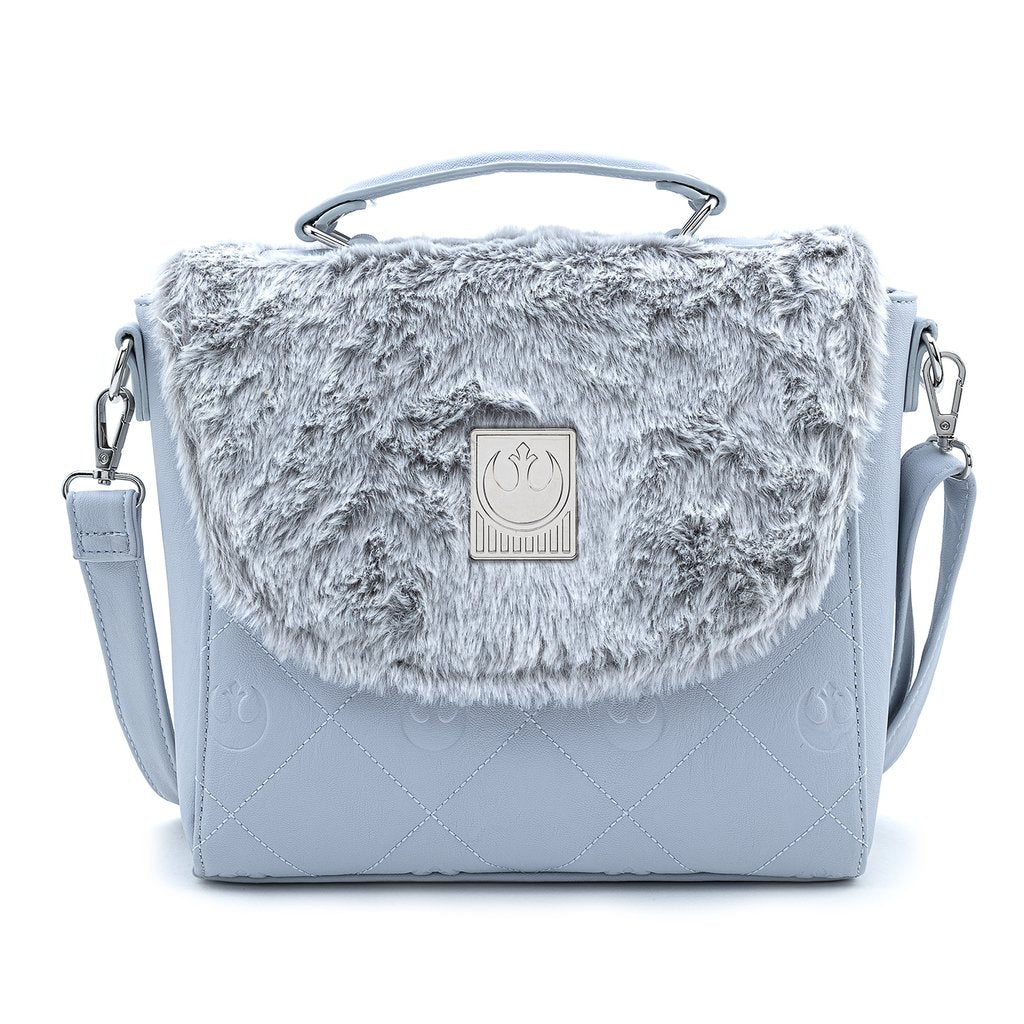 Loungefly X Star Wars Empire Strikes Back 40th Anniversary Hoth Sherpa Cross Body Bag - GeekCore