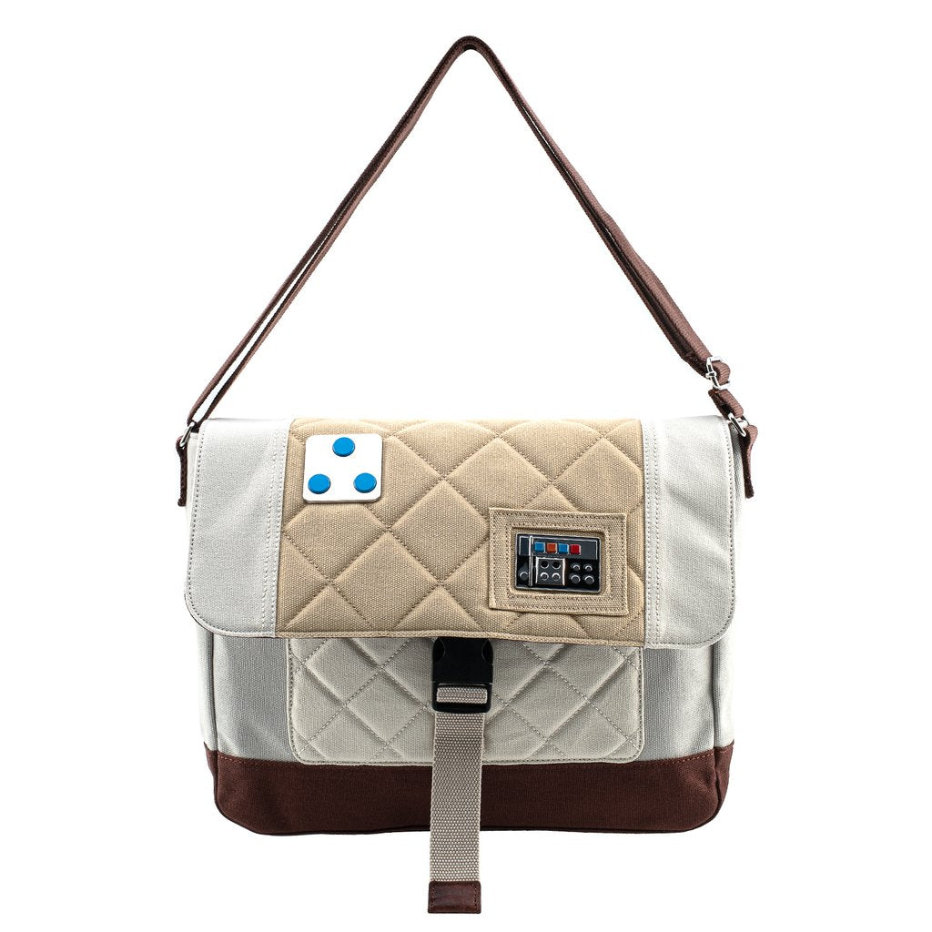 Loungefly X Star Wars Empire Strikes Back 40th Anniversary Luke Skywalker Hoth Canvas Satchel - GeekCore