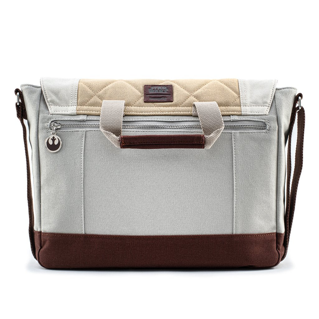 Loungefly X Star Wars Empire Strikes Back 40th Anniversary Luke Skywalker Hoth Canvas Satchel - GeekCore