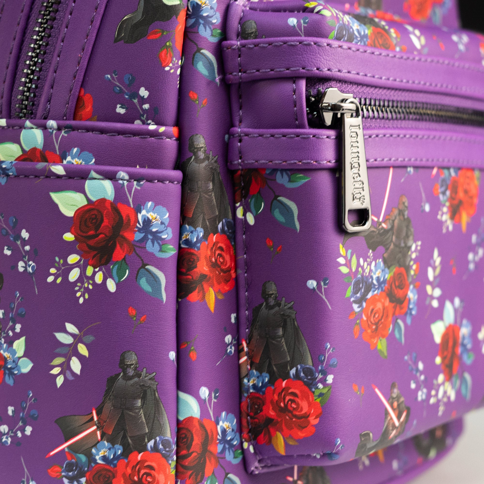 Loungefly x Star Wars Kylo Ren Floral Mini Backpack - GeekCore