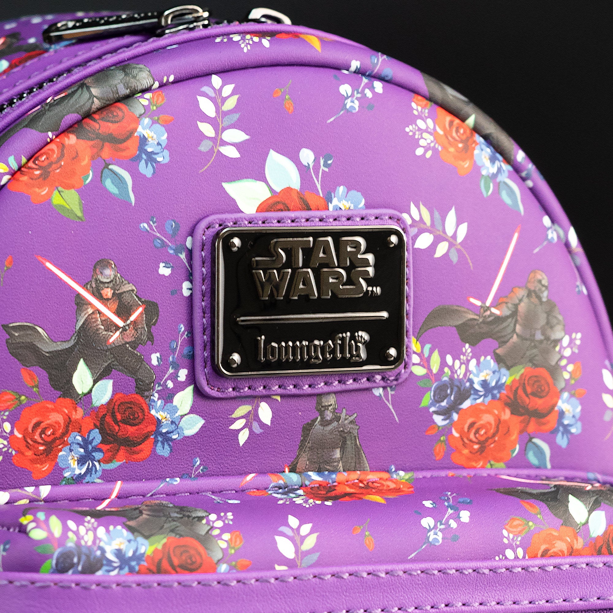 Loungefly x Star Wars Kylo Ren Floral Mini Backpack - GeekCore