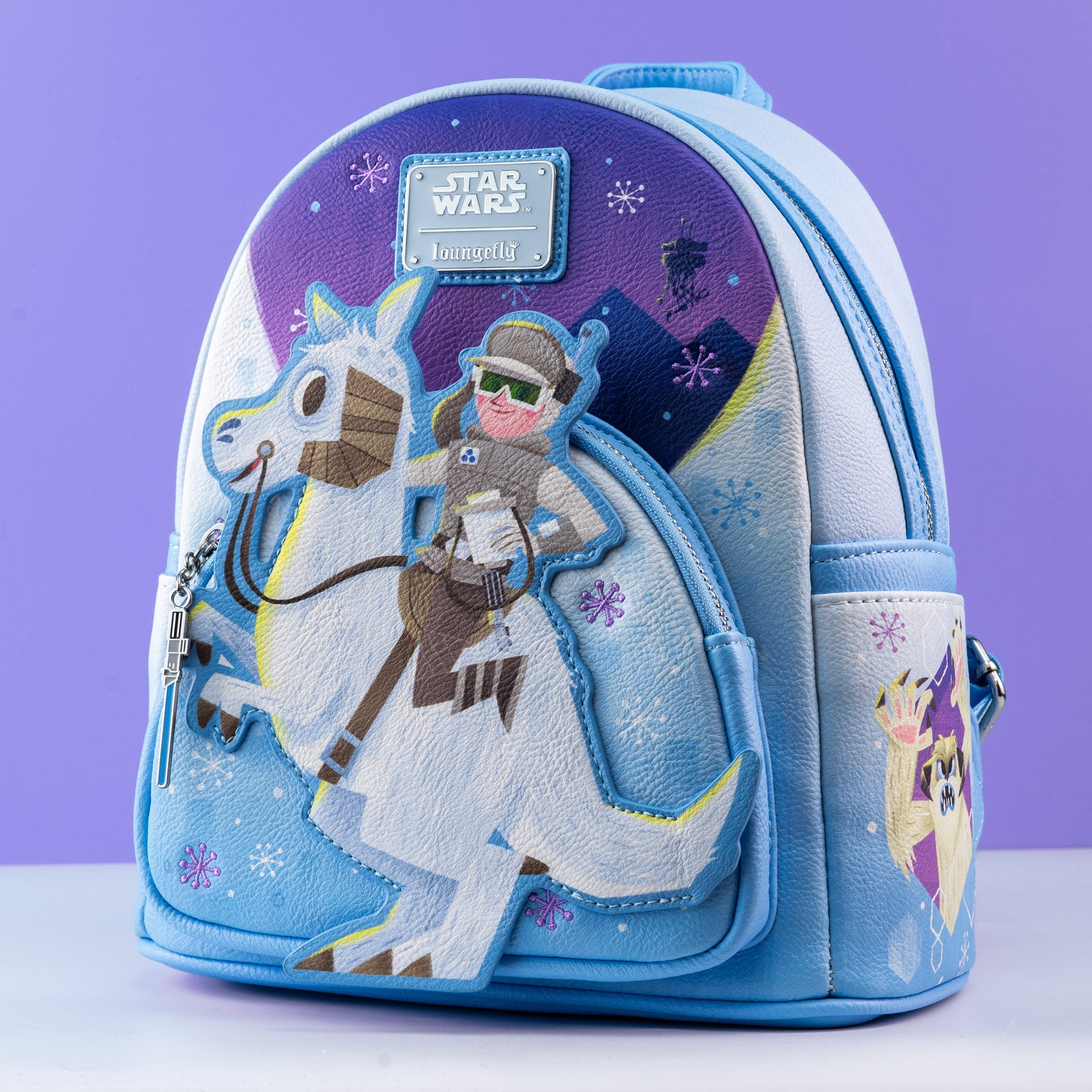 Loungefly x Star Wars Luke Skywalker Riding a Tauntaun on Hoth Mini Ba GeekCore