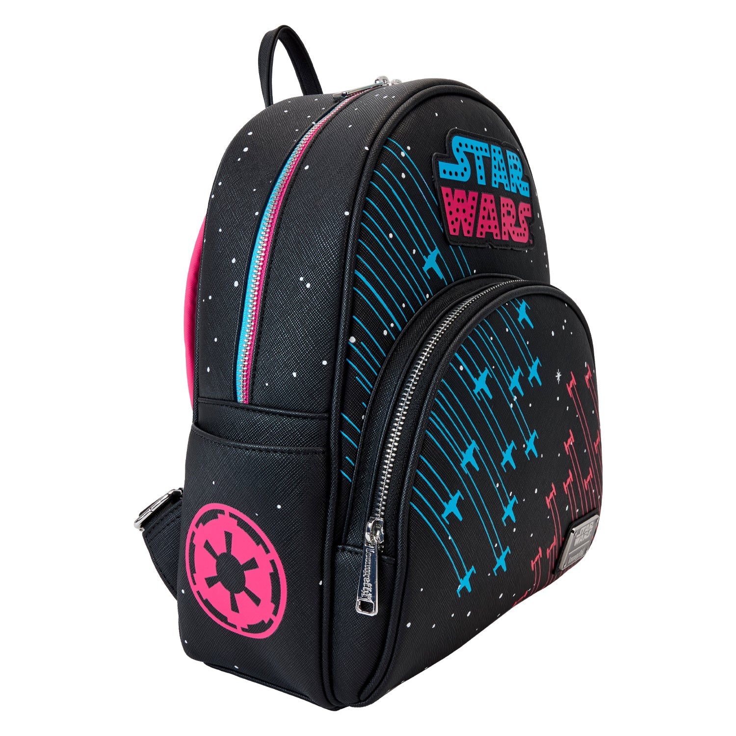 Loungefly x Star Wars Neon 70 s Mini Backpack GeekCore