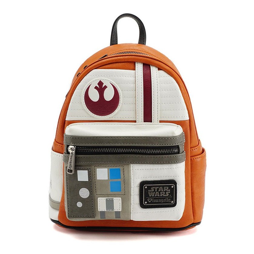 Loungefly x Star Wars Rebel Pilot Cosplay Mini Backpack - GeekCore