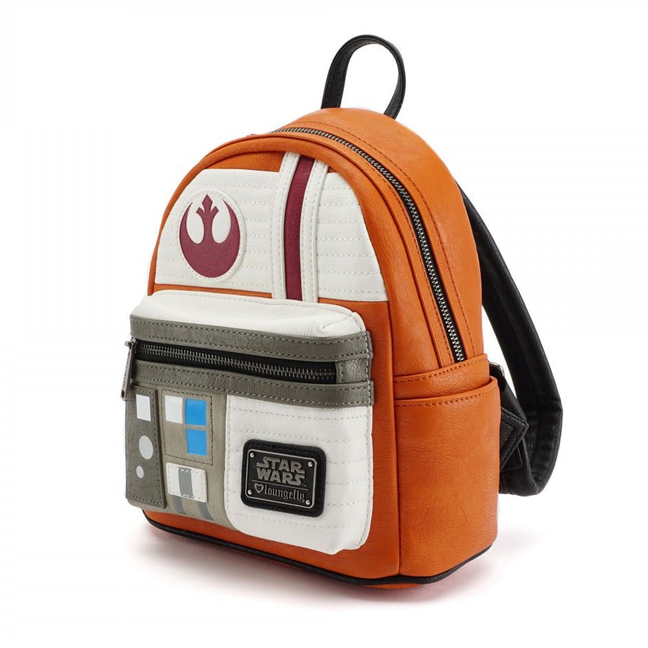 Loungefly x Star Wars Rebel Pilot Cosplay Mini Backpack GeekCore