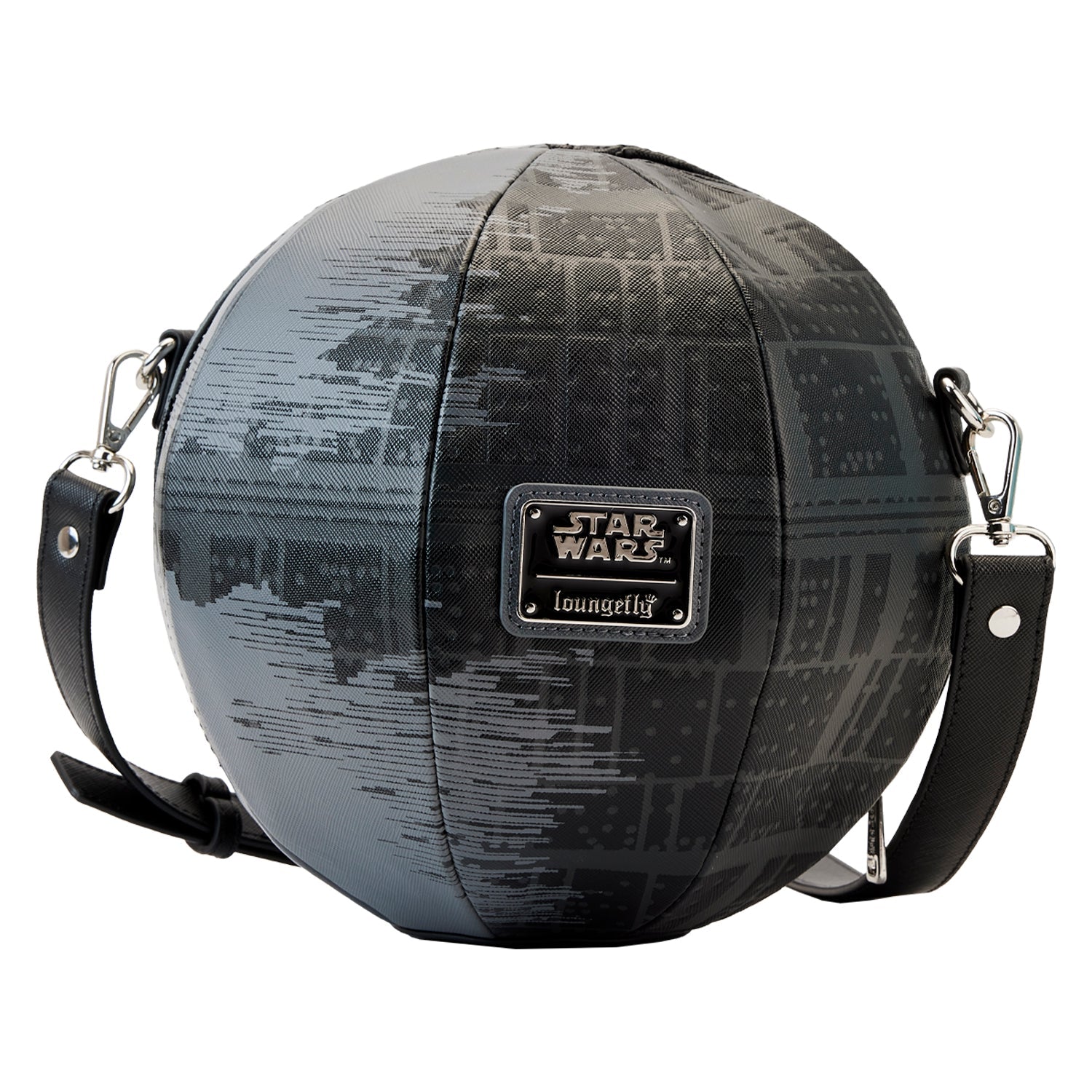 Loungefly x Star Wars Return of the Jedi 40th Anniversary Death Star Figural Crossbody Bag - GeekCore