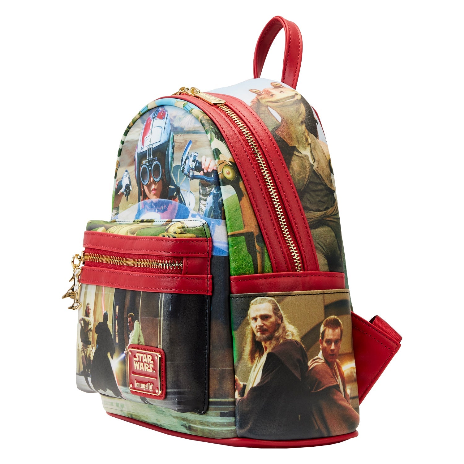 Loungefly x Star Wars Scenes Phantom Menace Mini Backpack - GeekCore