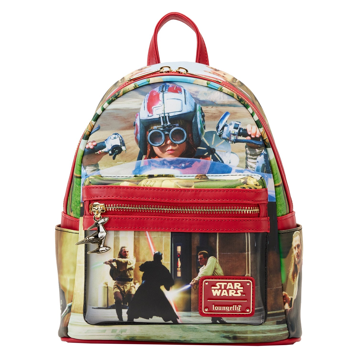 Loungefly x Star Wars Scenes Phantom Menace Mini Backpack - GeekCore