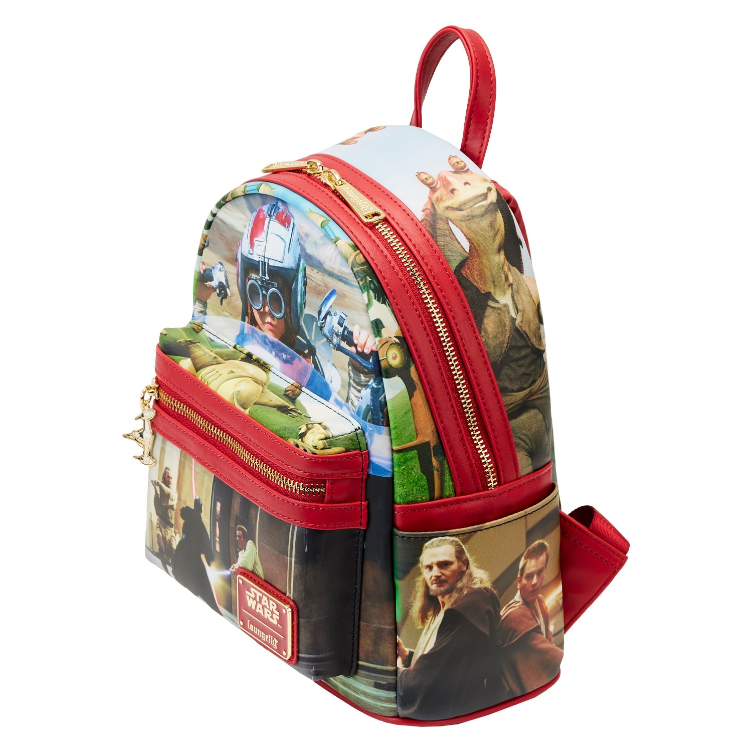 Loungefly x Star Wars Scenes Phantom Menace Mini Backpack - GeekCore