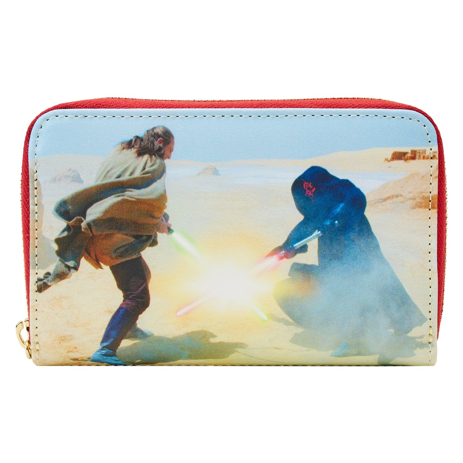 Loungefly x Star Wars Scenes Phantom Menace Zip Around Wallet - GeekCore