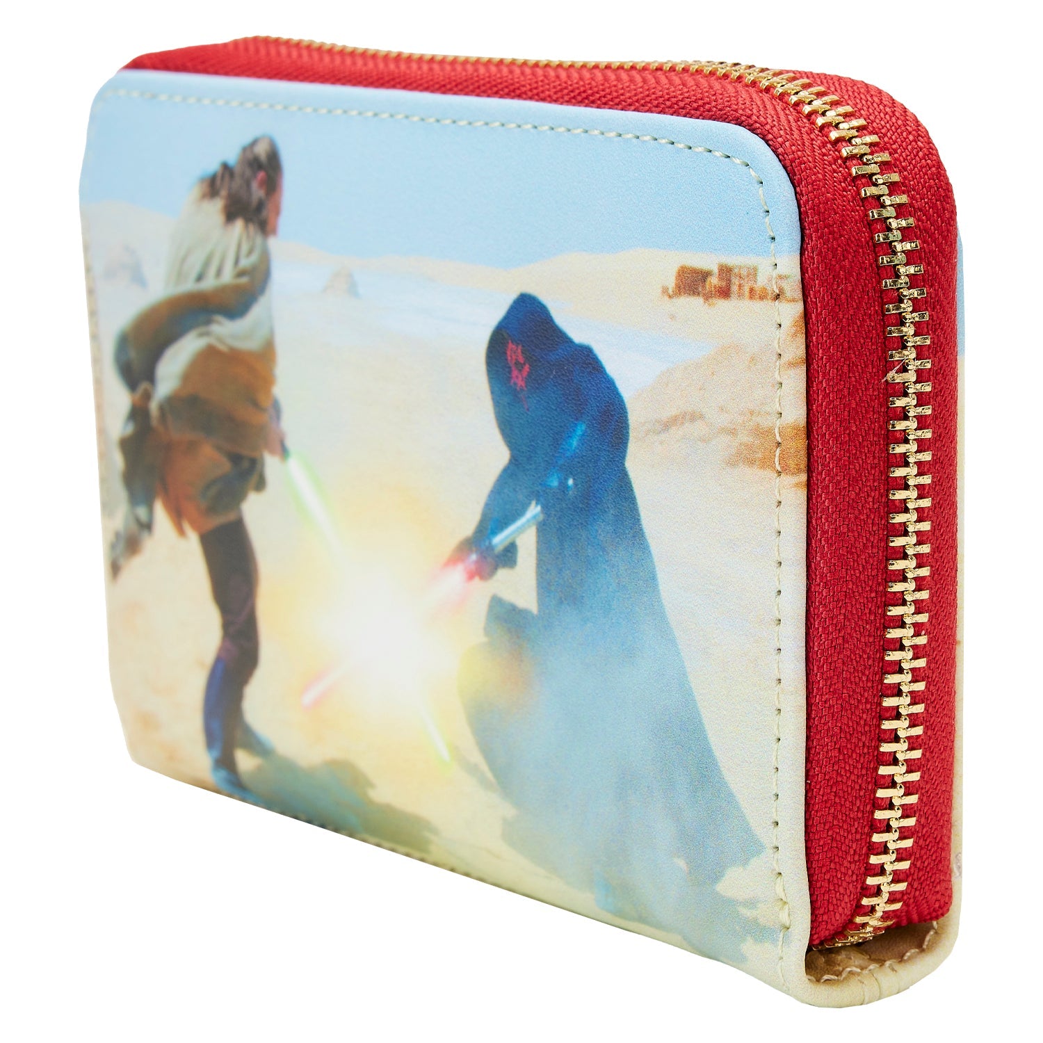 Loungefly x Star Wars Scenes Phantom Menace Zip Around Wallet - GeekCore