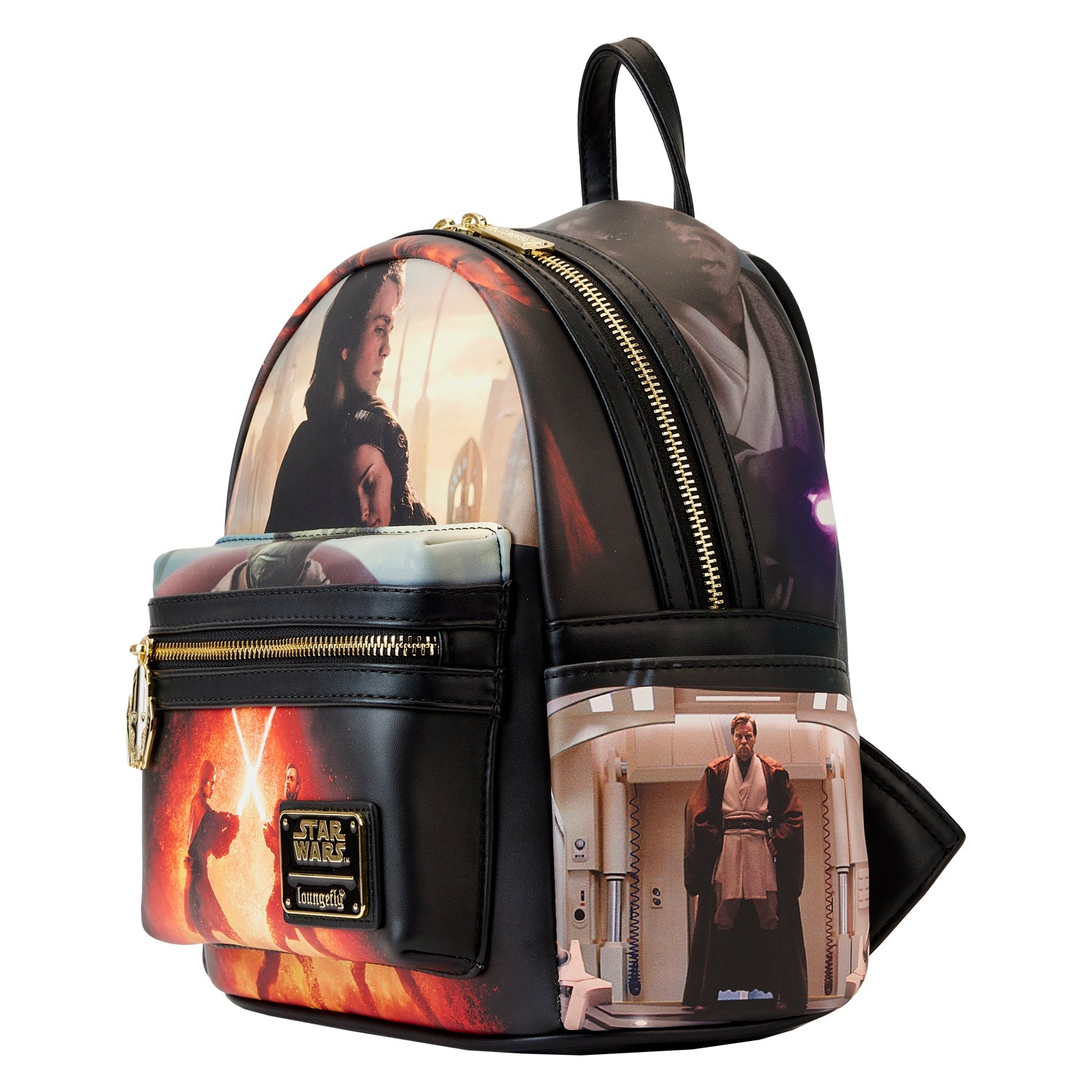 Loungefly x Star Wars Scenes Revenge Of The Sith Mini Backpack - GeekCore