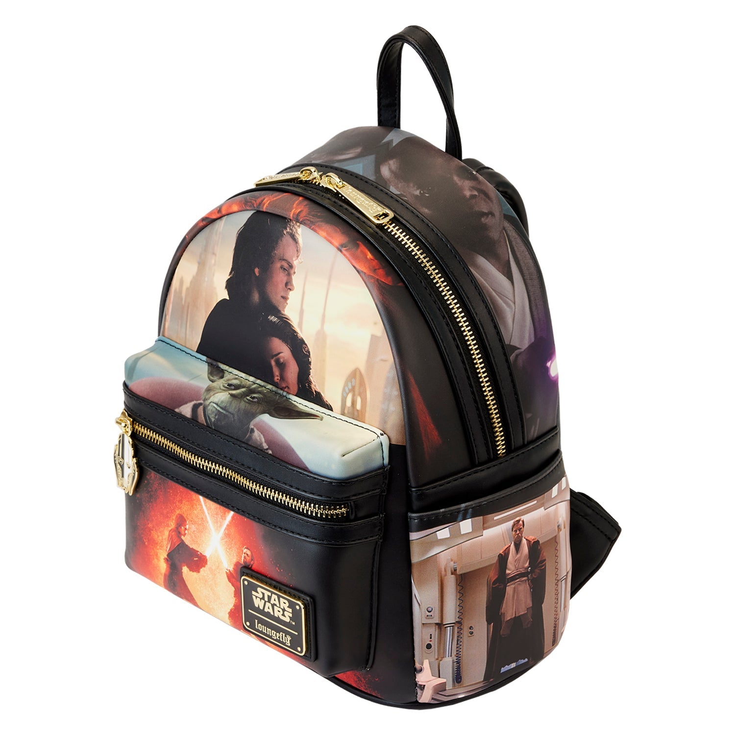 Loungefly x Star Wars Scenes Revenge Of The Sith Mini Backpack - GeekCore