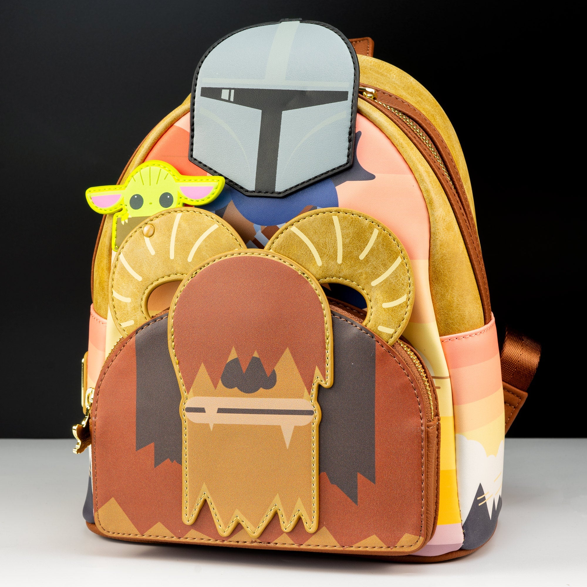 Loungefly x Star Wars The Mandalorian Bantha Ride Mini Backpack GeekCore