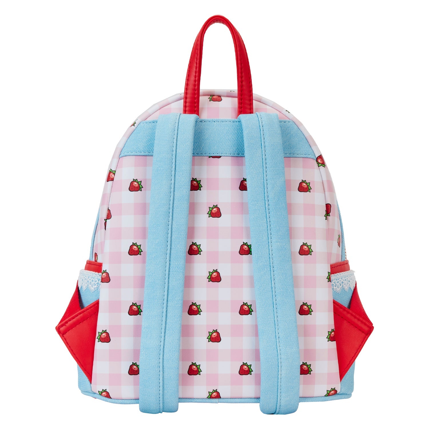 Loungefly x Strawberry Shortcake Denim Pocket Mini Backpack - GeekCore