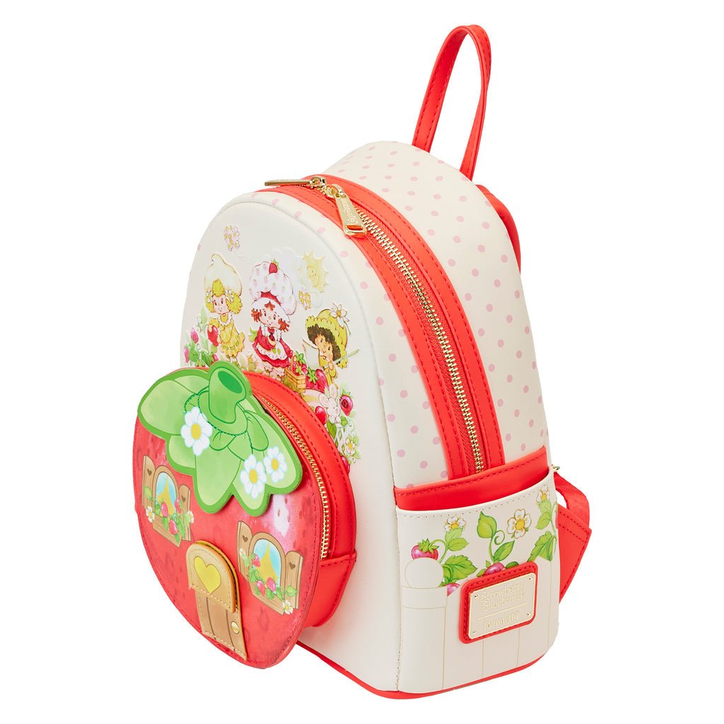 Loungefly x Strawberry Shortcake Strawberry House Mini Backpack - GeekCore