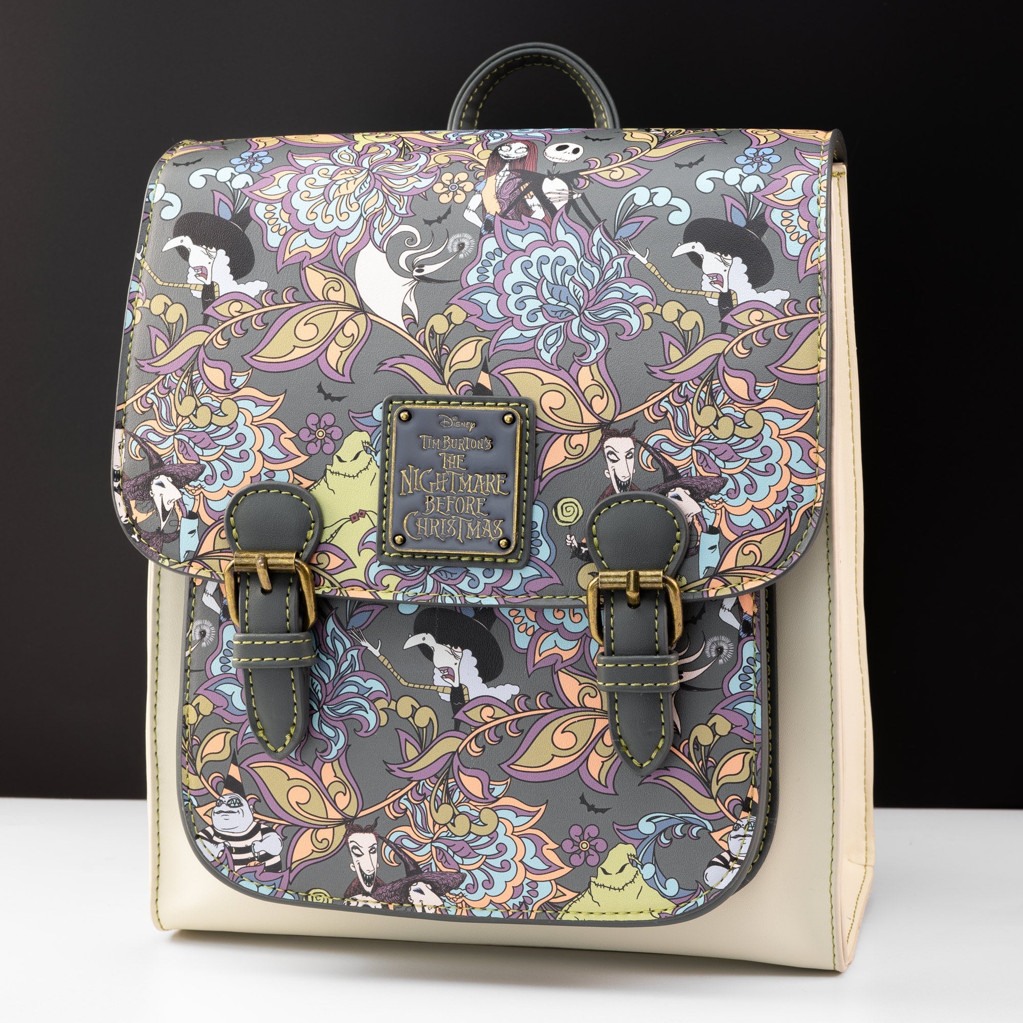 Loungefly x The Nightmare Before Christmas Floral Character Print Mini Backpack - GeekCore