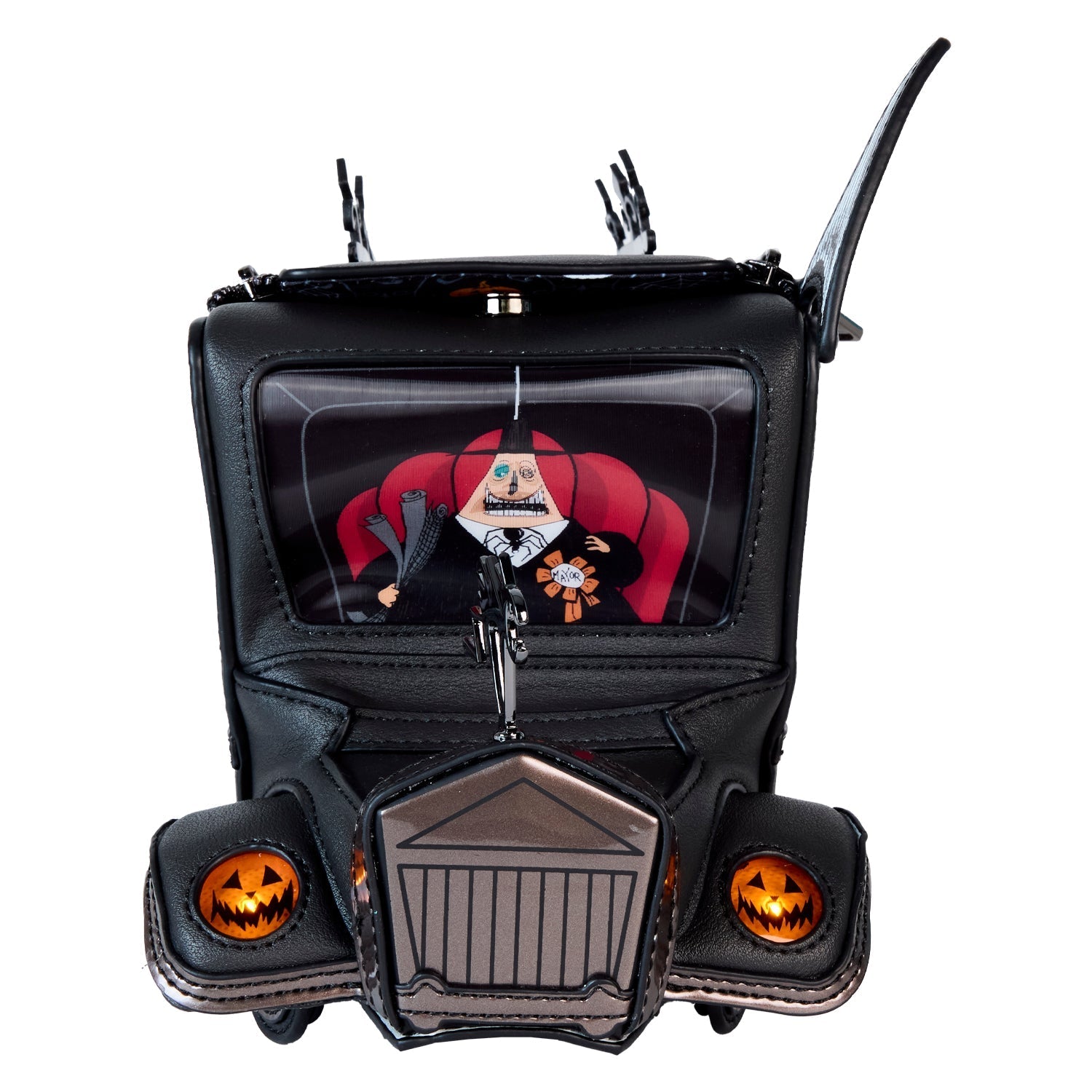 Loungefly x The Nightmare Before Christmas Mayor Car Figural Crossbody Bag - GeekCore