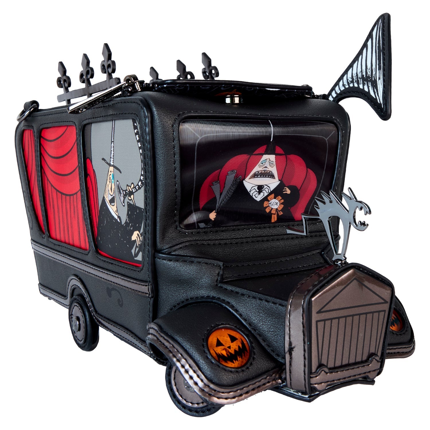 Loungefly x The Nightmare Before Christmas Mayor Car Figural Crossbody Bag - GeekCore