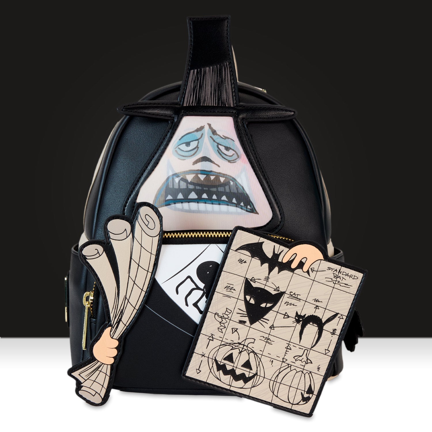 Loungefly x The Nightmare Before Christmas Mayor With Halloween Plans Cosplay Mini Backpack - GeekCore