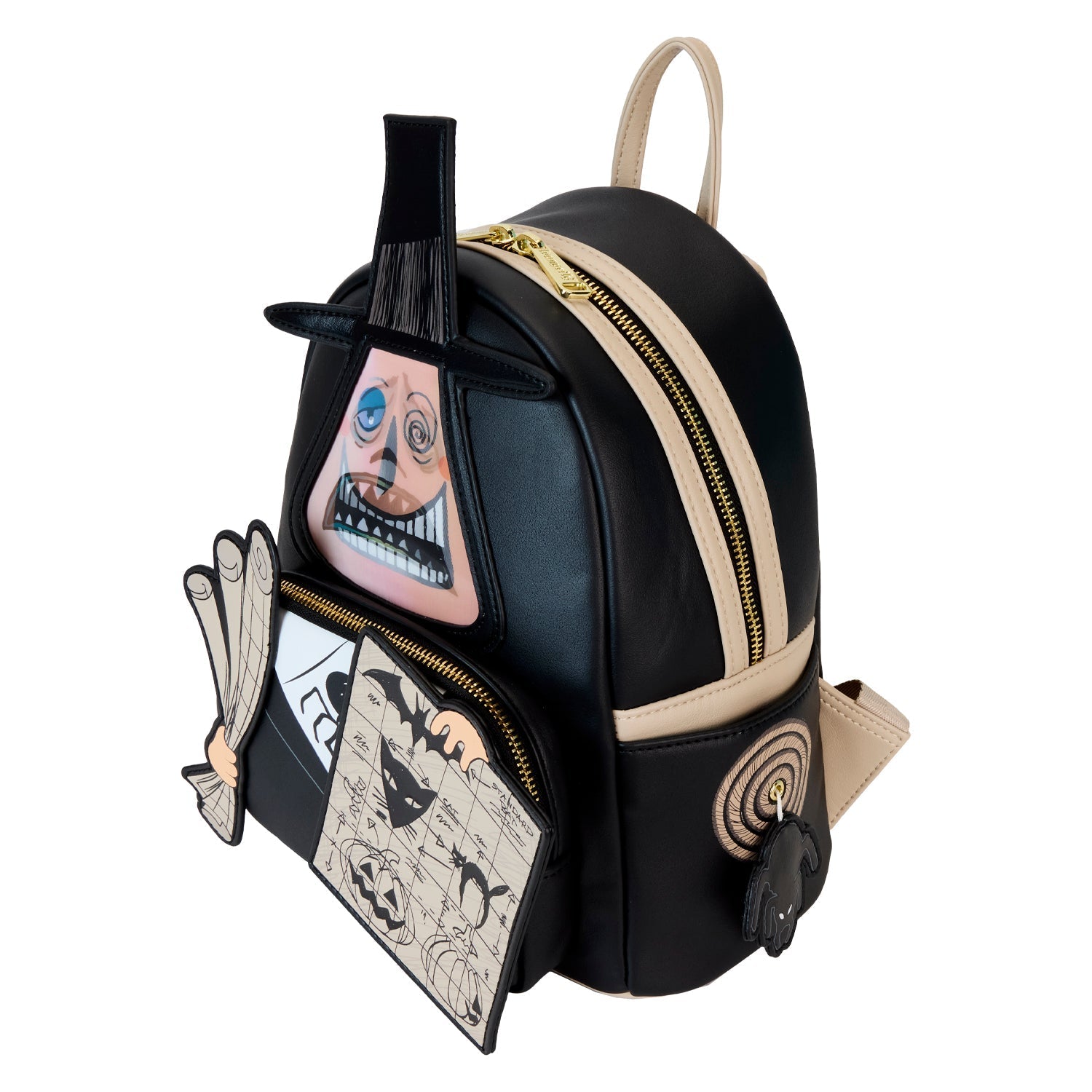 Loungefly x The Nightmare Before Christmas Mayor With Halloween Plans Cosplay Mini Backpack - GeekCore