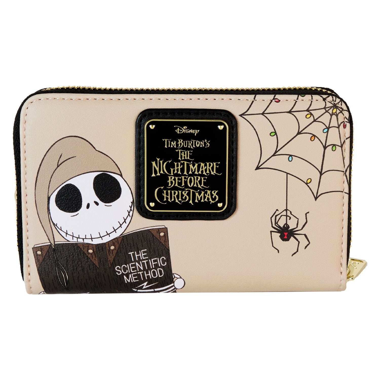 Loungefly x The Nightmare Before Christmas Scientific Method Book Zip Around Wallet - GeekCore