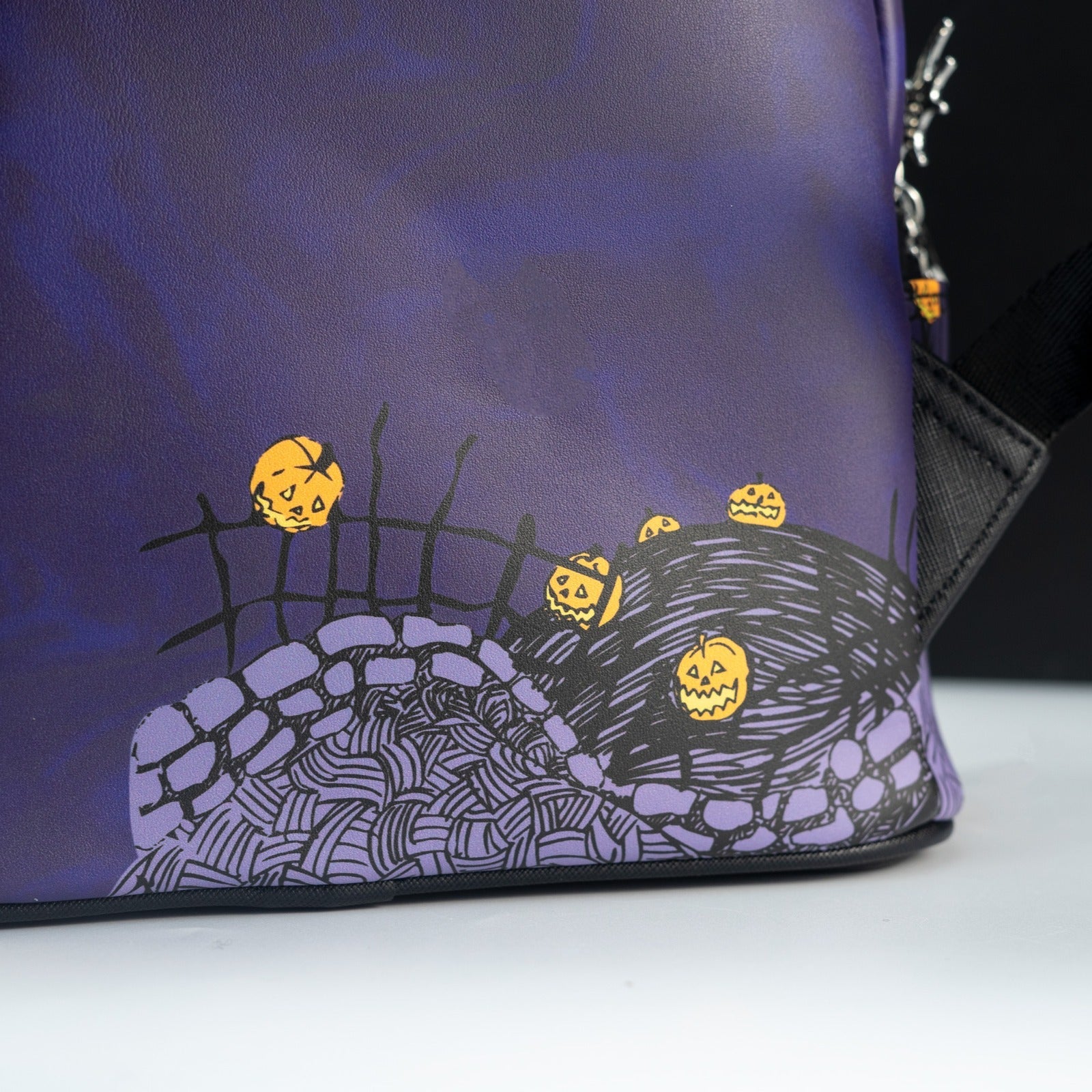 Loungefly x The Nightmare Before Christmas Zero, Jack and Sally Graveyard Scene Mini Backpack - GeekCore