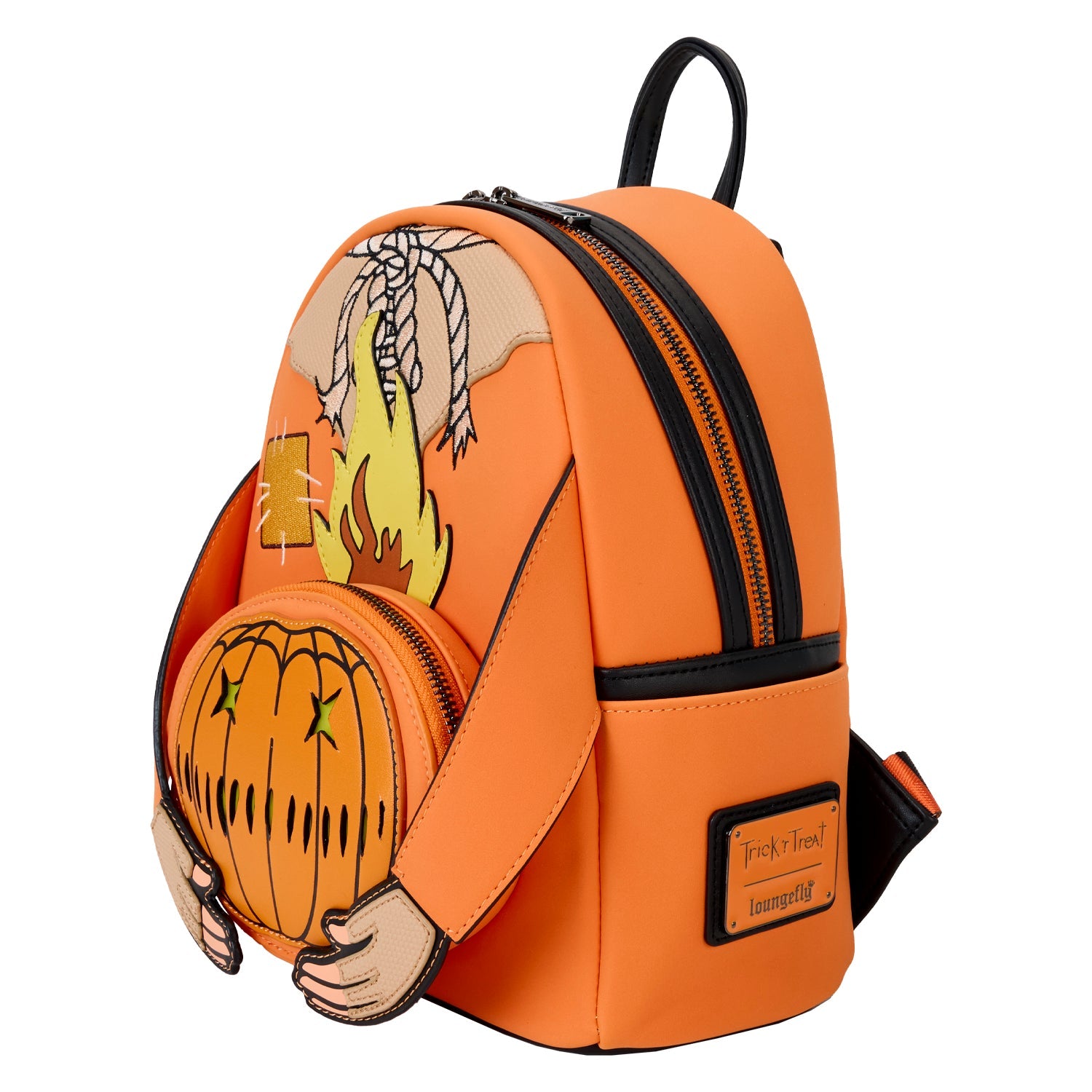 Loungefly x Trick 'r Treat Flaming Head Sam Mini Backpack - GeekCore