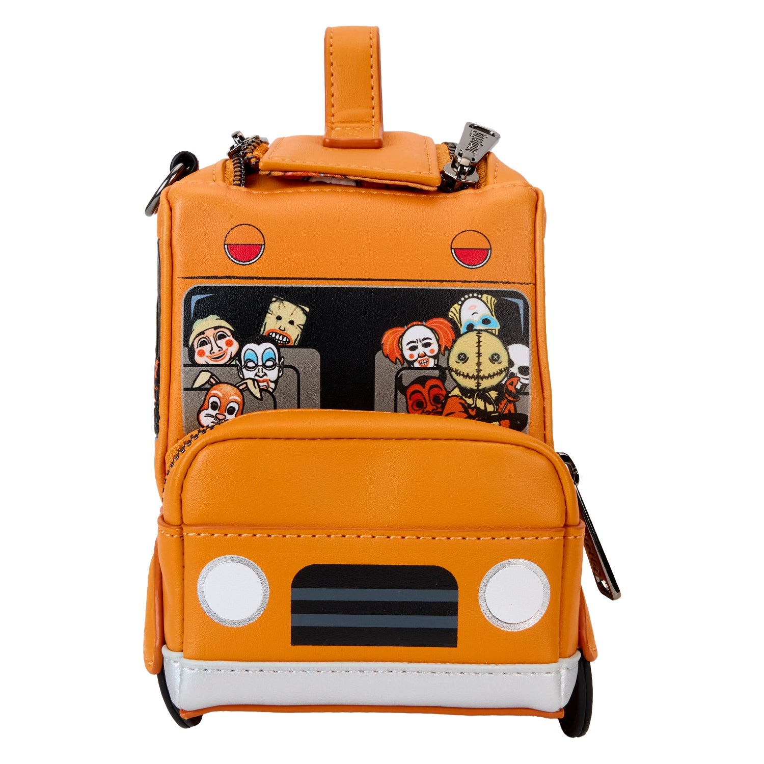 Loungefly x Trick 'r Treat School Bus Crossbody Bag - GeekCore