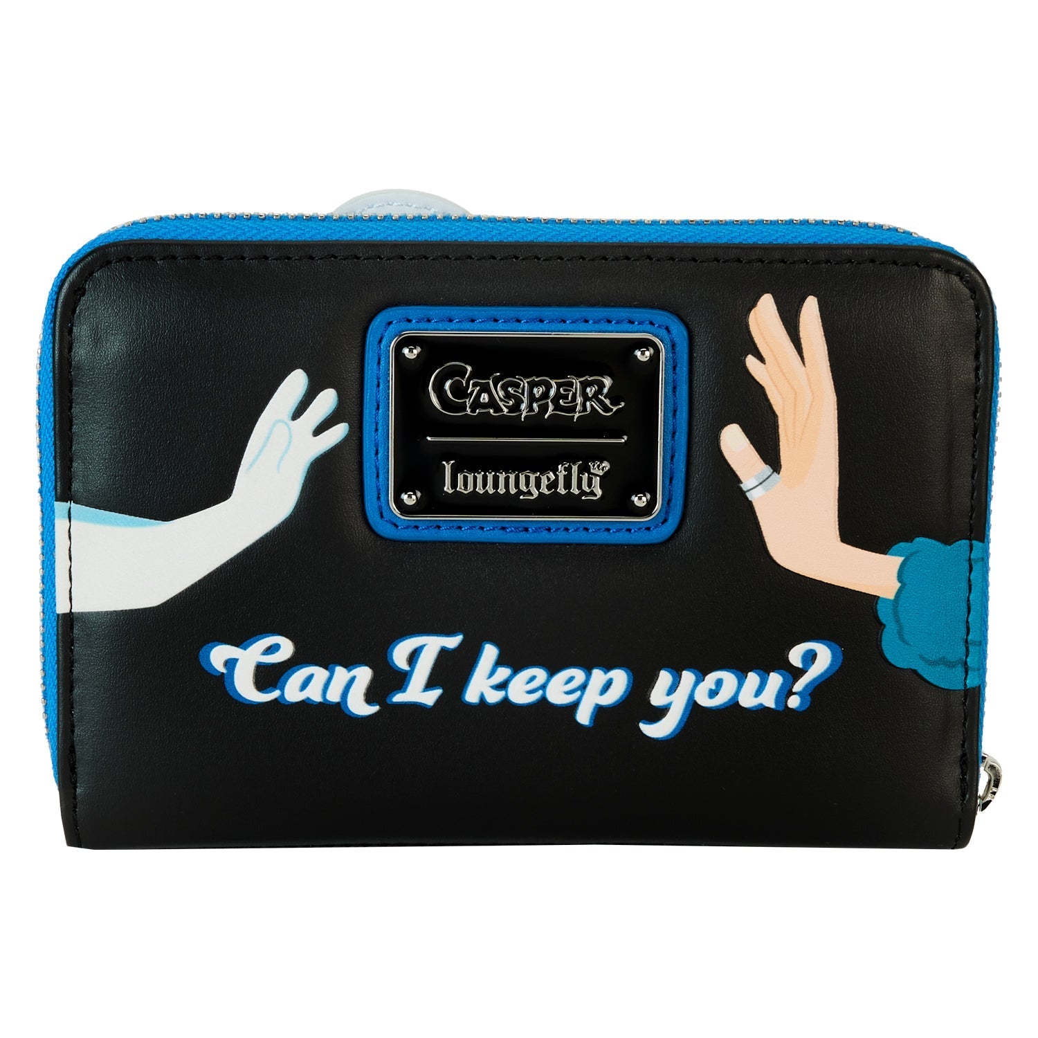 Loungefly x Universal Casper The Friendly Ghost Halloween Zip Around Wallet - GeekCore