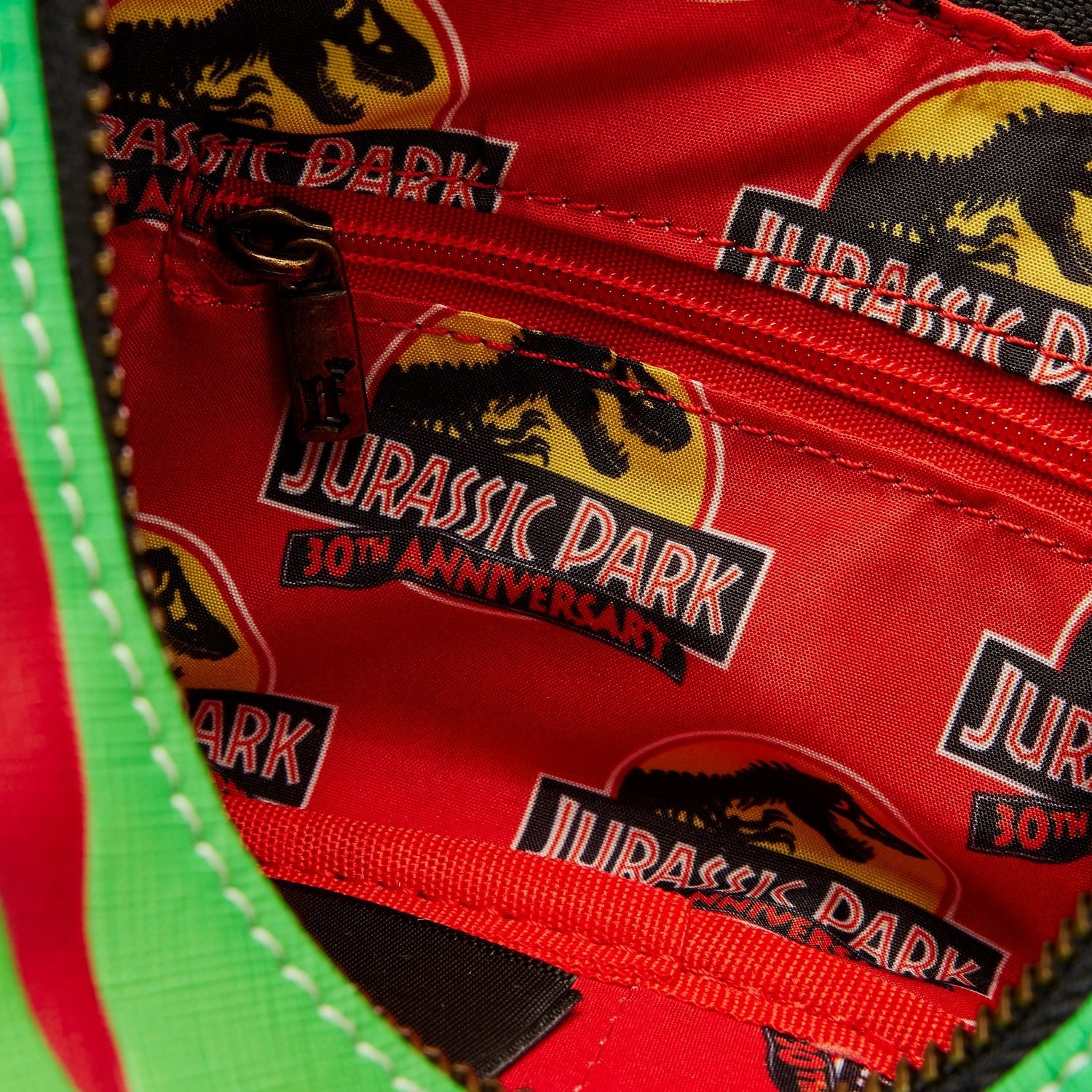 Loungefly x Universal Jurassic Park 30th Anniversary Life Finds A Way Crossbody Bag - GeekCore