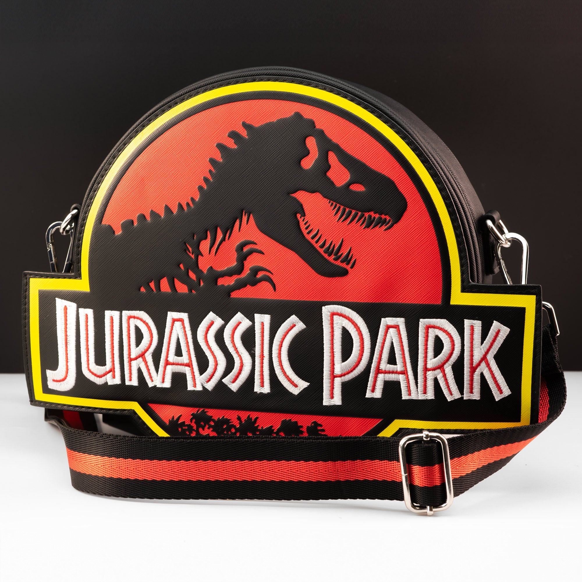 Loungefly x Universal Jurassic Park Logo Crossbody Bag - GeekCore