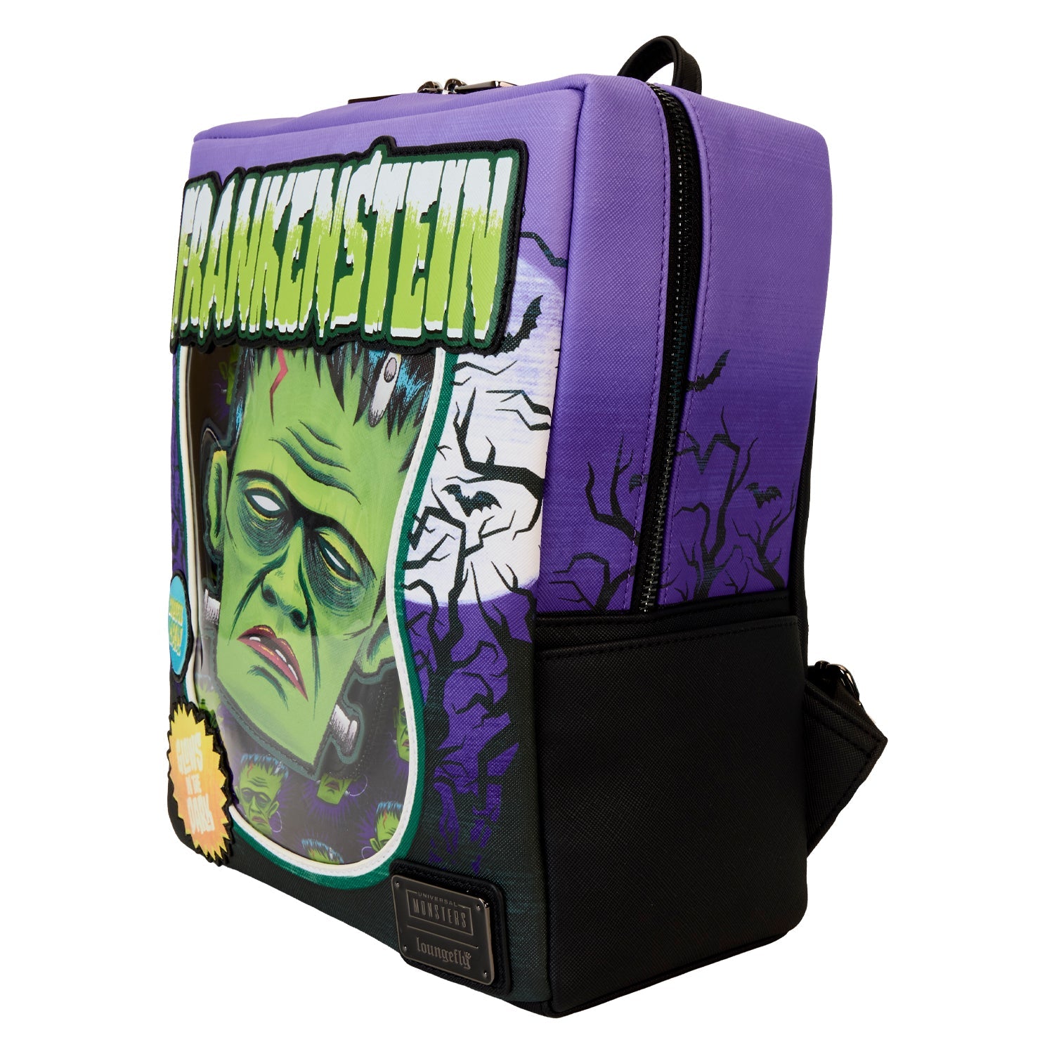 Loungefly x Universal Monsters Frankenstein Neon Mask Mini Backpack - GeekCore