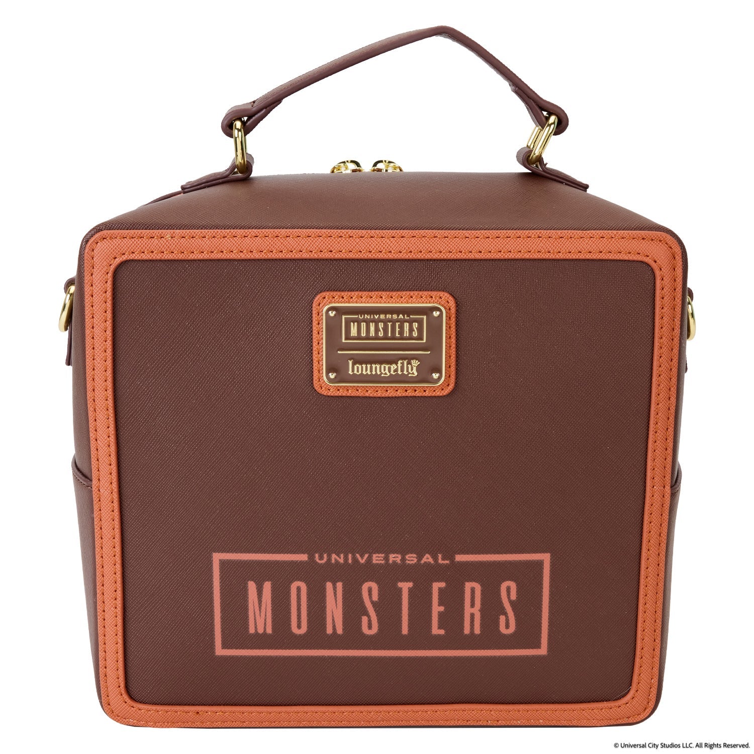 Loungefly x Universal Monsters Vintage TV Triple Lenticular Crossbody Bag - GeekCore