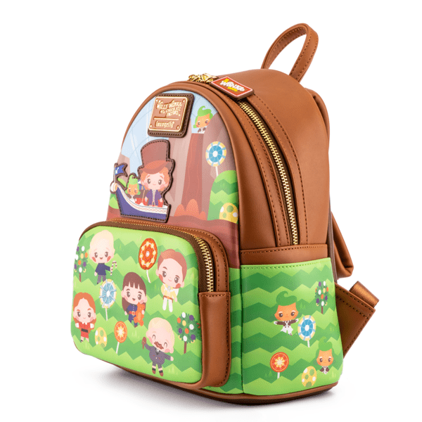 Loungefly x Warner Bros Charlie and the Chocolate Factory 50th Anniversary Mini Backpack - GeekCore