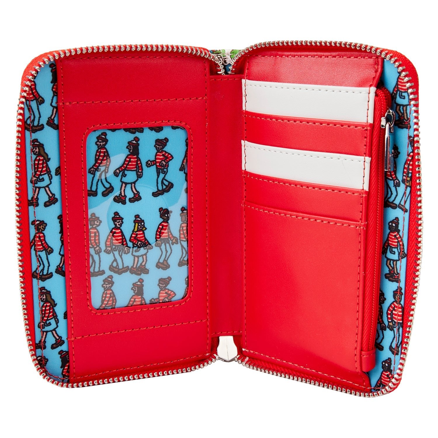 Loungefly x Where's Wally? (Waldo) All Over Print Purse - GeekCore