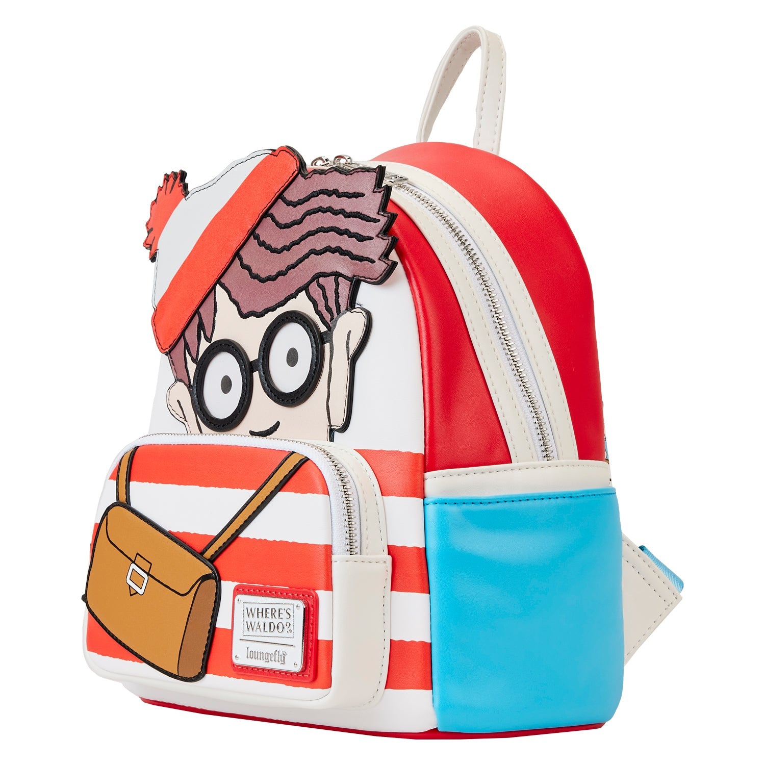 Loungefly x Where's Wally? (Waldo) Cosplay Mini Backpack - GeekCore