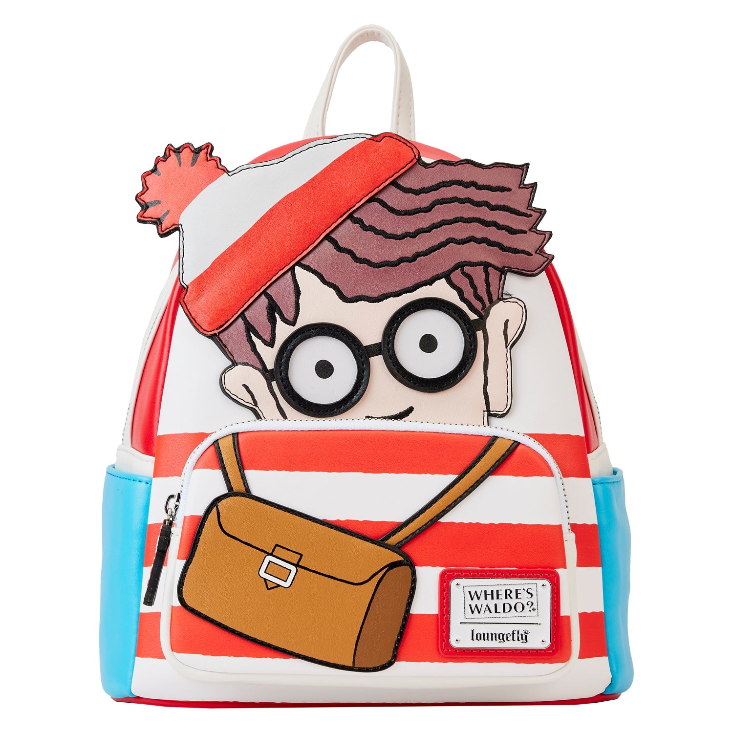 Loungefly x Where s Wally Waldo Cosplay Mini Backpack GeekCore