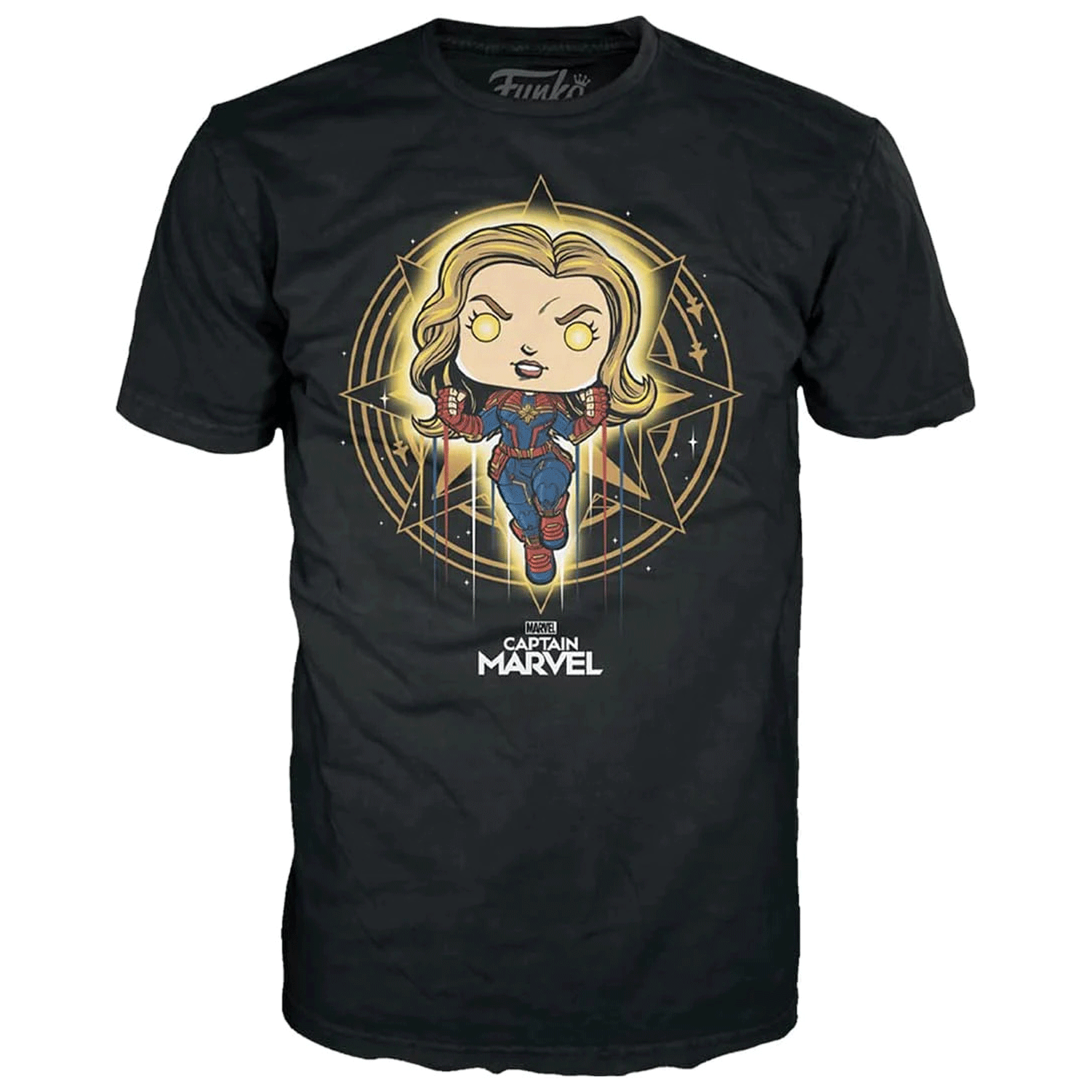 Marvel Captain Marvel Pop! Vinyl and Tee Set - GeekCore