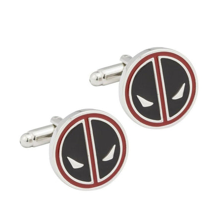 Marvel Deadpool Stainless Steel Cufflinks - GeekCore