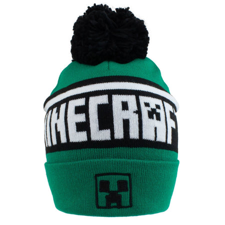 Minecraft Creeper Logo Beanie - GeekCore