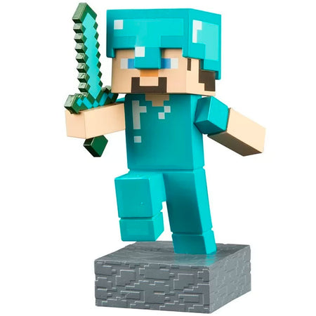 Minecraft Diamond Steve Adventure Figure - GeekCore