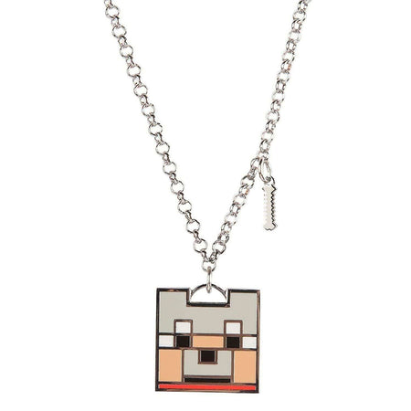 Minecraft Enchanted Wolf Pendant Necklace - GeekCore