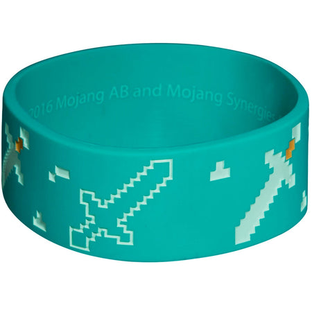 Minecraft Explorer Rubber Bracelet - GeekCore